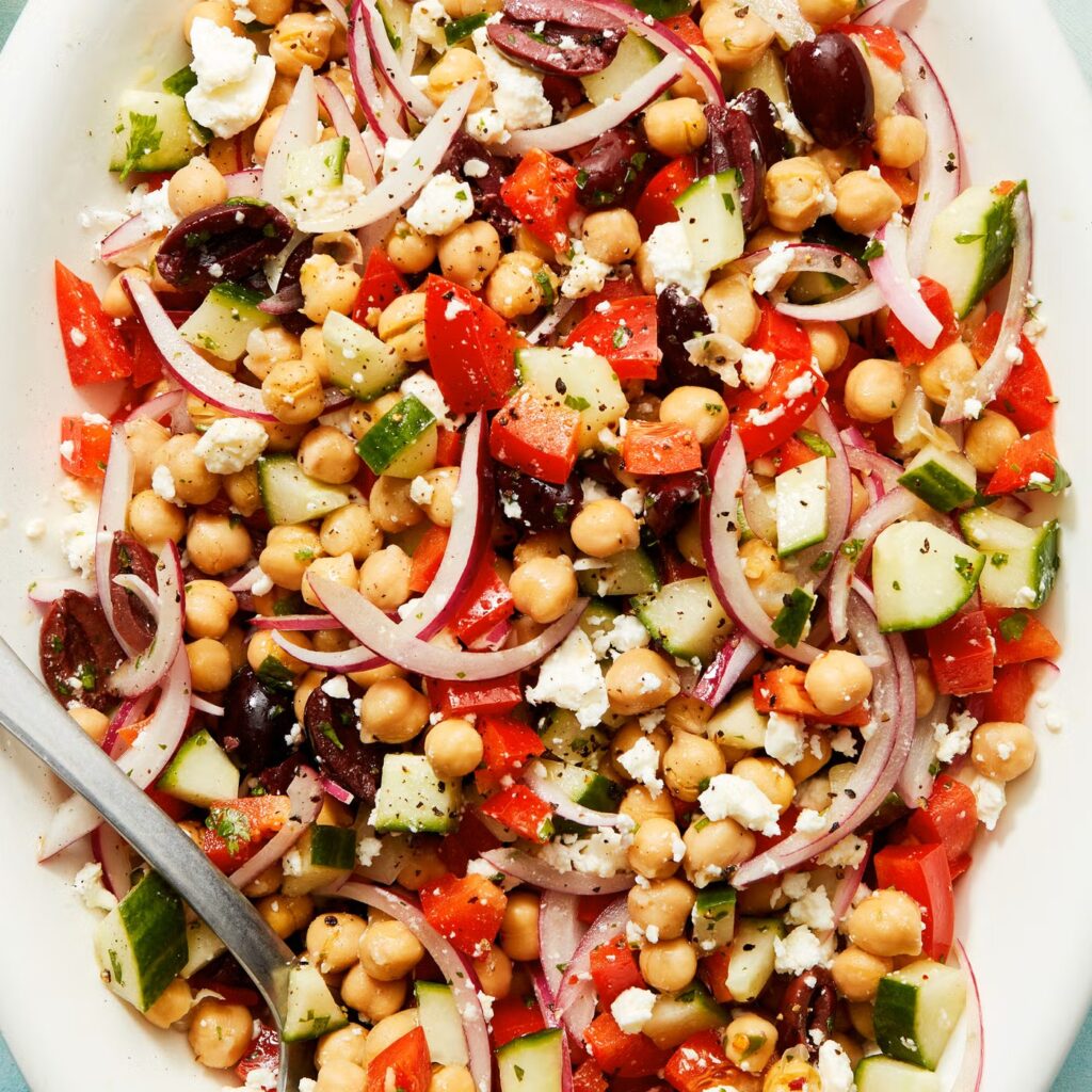 Mediterranean Chickpea Salad