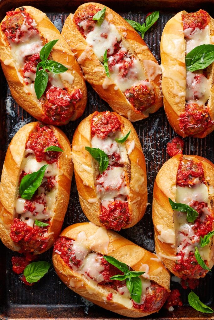 Mini Meatball Subs