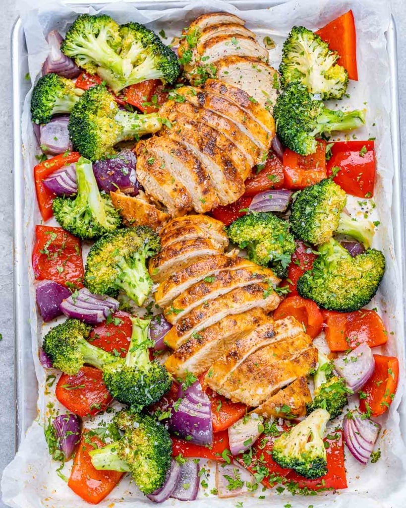 One Pan Baked Chicken
