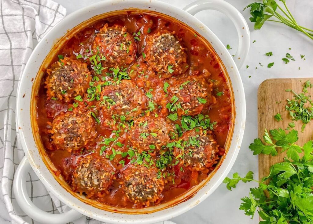 Porcupine_meatballs_with rice