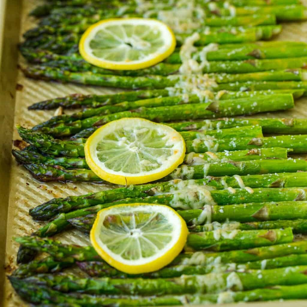 Roasted Asparagus with Lemon