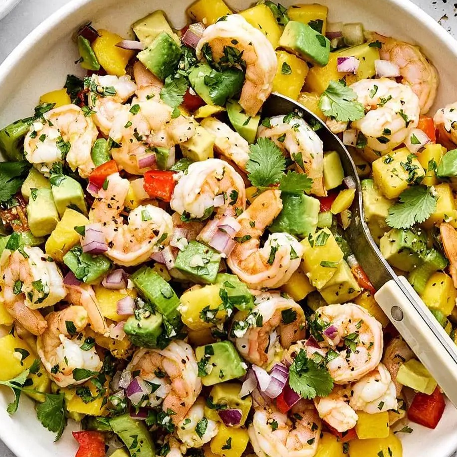 Shrimp and Mango Salad