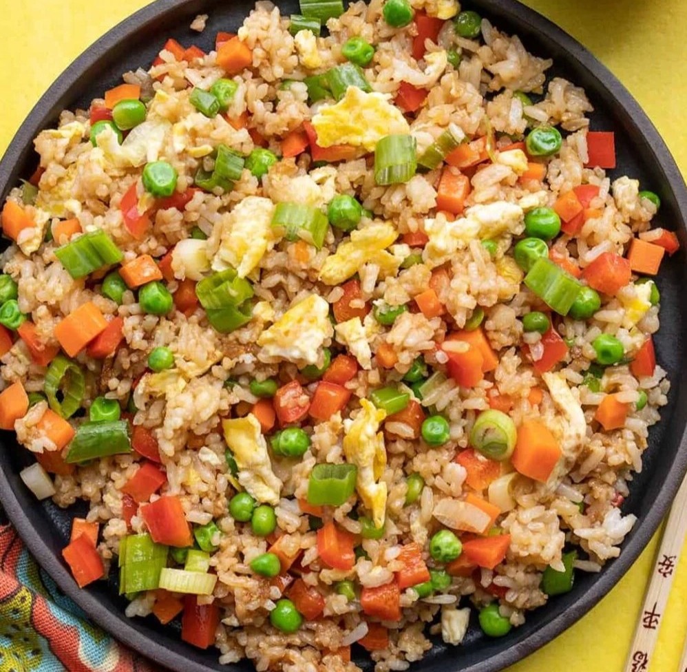 Simple Vegetable Fried Rice