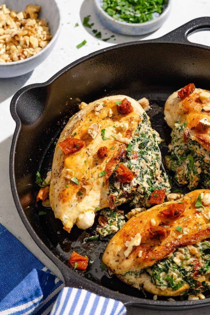 Spinach Stuffed Chicken Breast