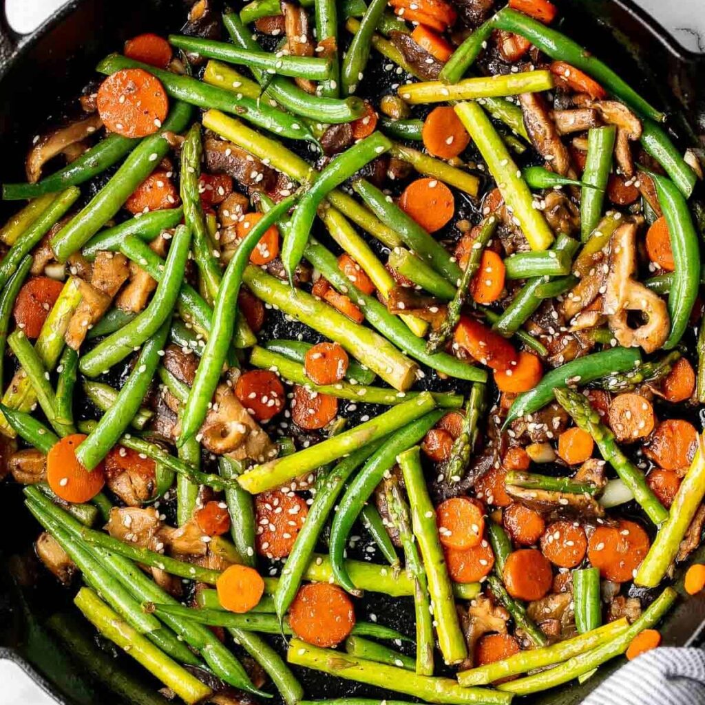 Spring Vegetable Stir Fry