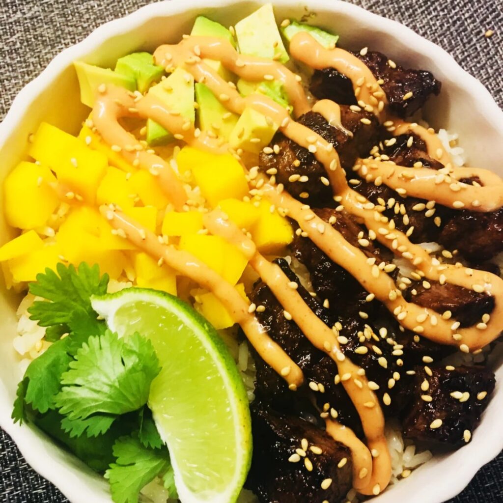 Teriyaki Steak Bowl