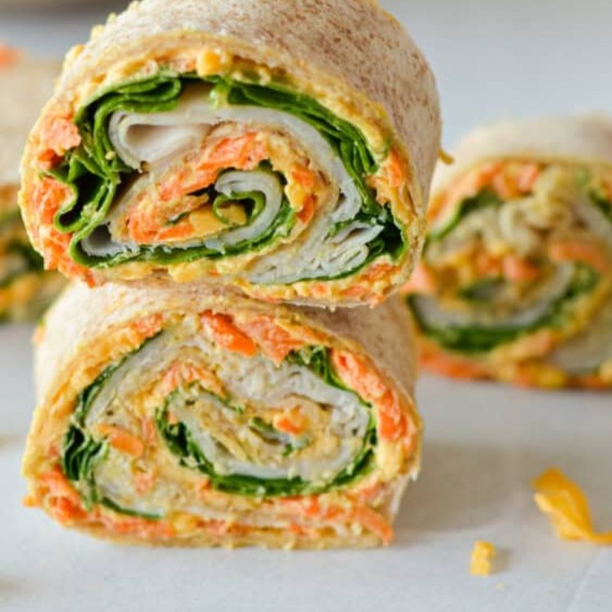 Turkey and Cheese Roll Ups