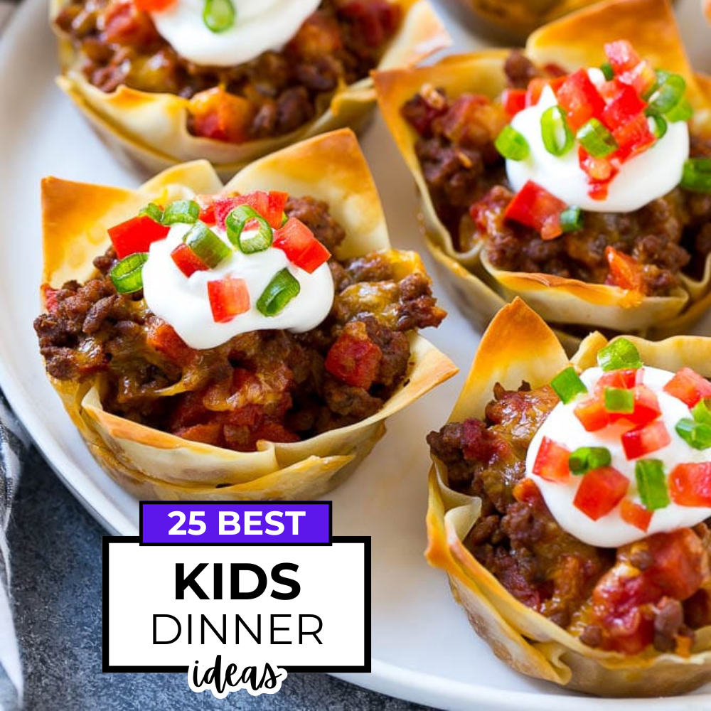 25 Kids Dinner Ideas That Are Easy, Fun, and Family Friendly