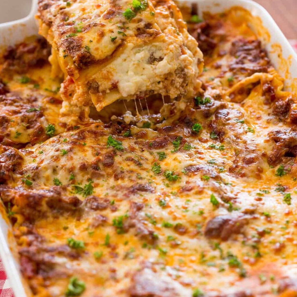 Beef Lasagna