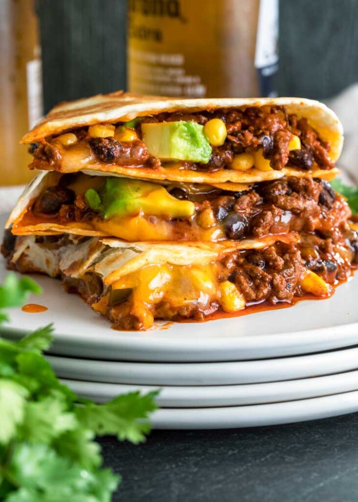 Beef Quesadillas