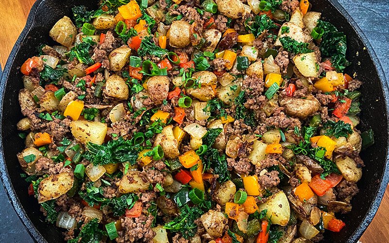 Beef and Potato Skillet
