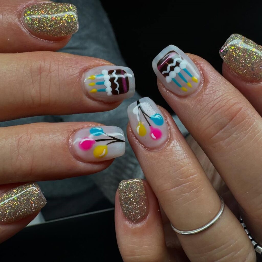 Birthday Nails Ideas (6)