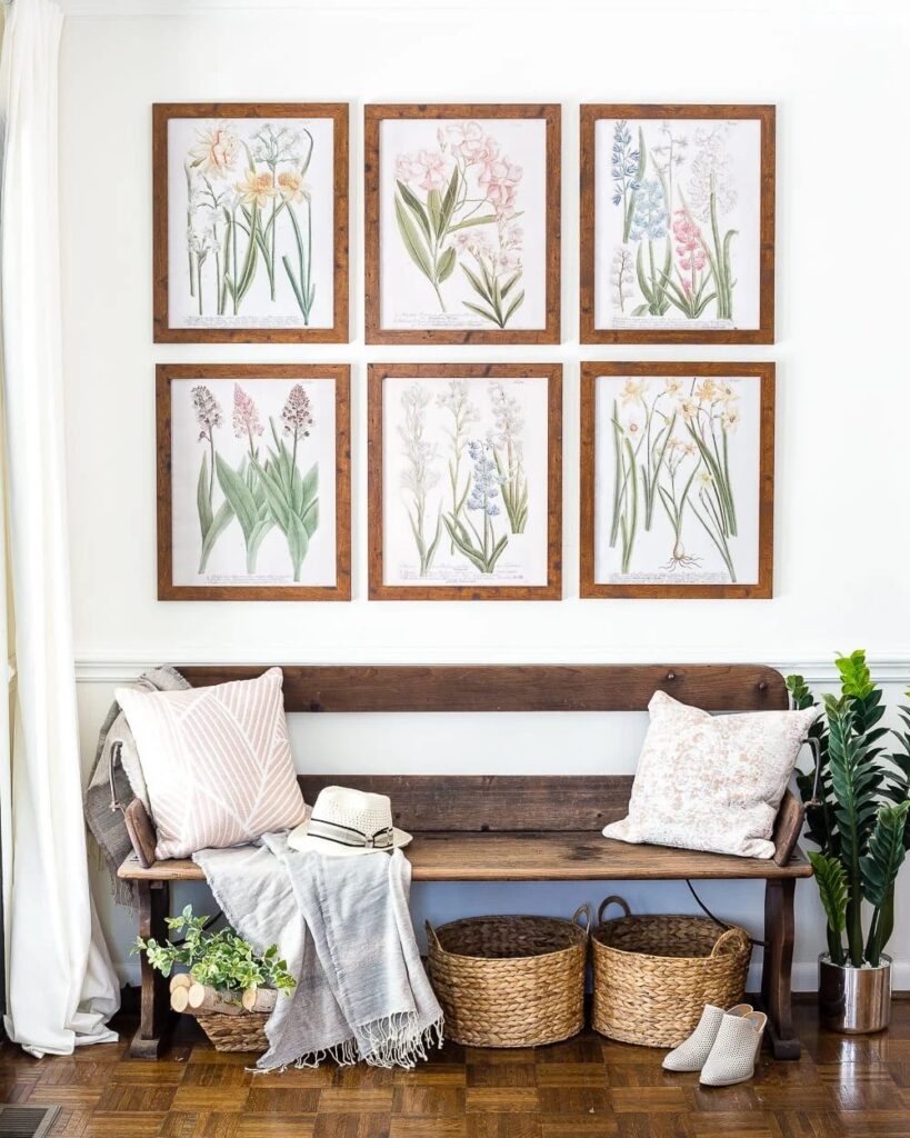 Botanical Gallery Wall