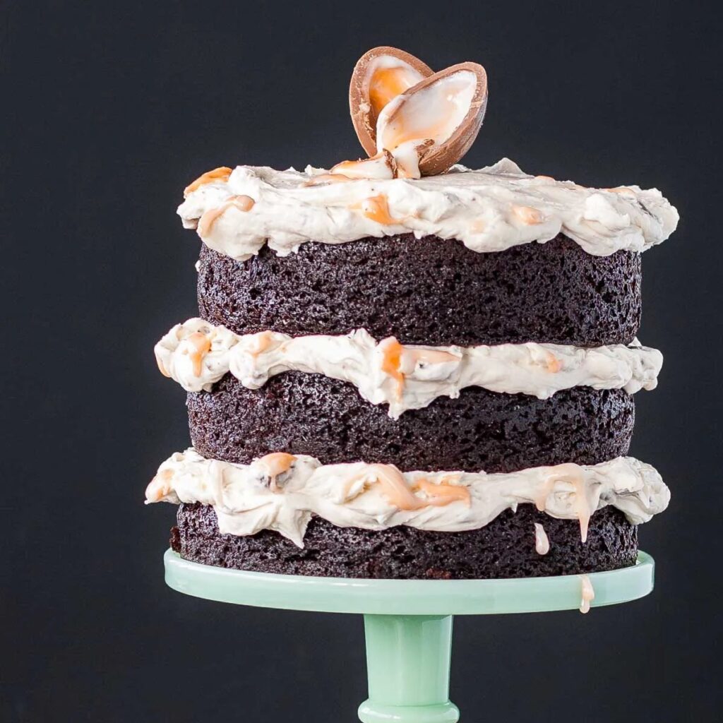 Cadbury Creme Egg Cake