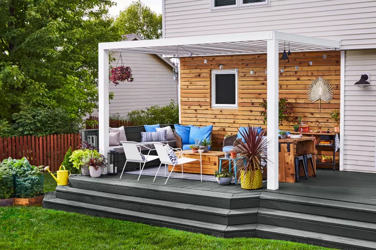 Create a Functional Pergola Space