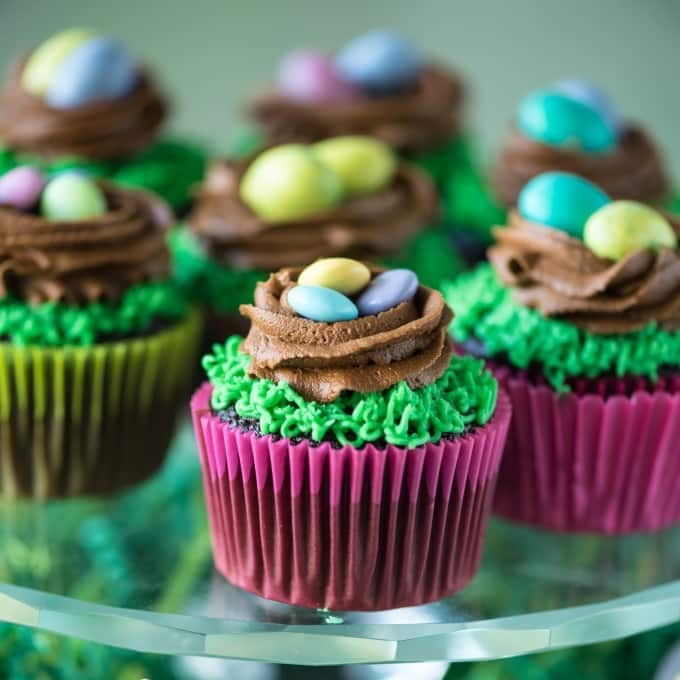 Easter Bird’s Nest Cupcakes