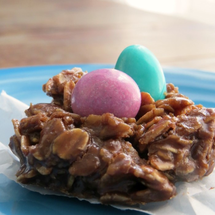 Easy No Bake Easter Cookies