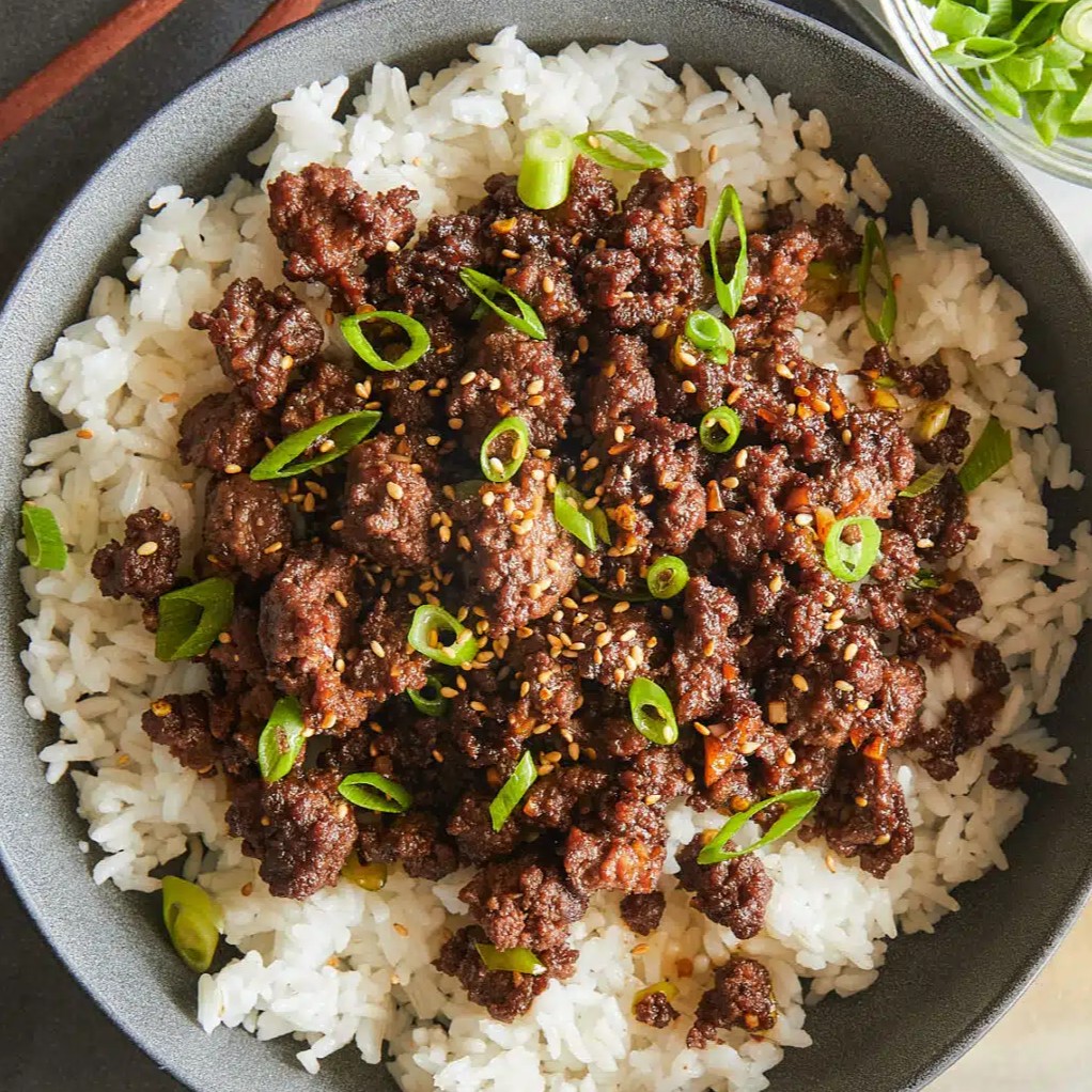 Korean Style Beef Bowl