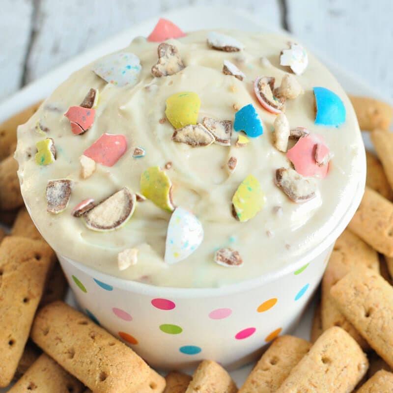 Malted Milk Easter Dip