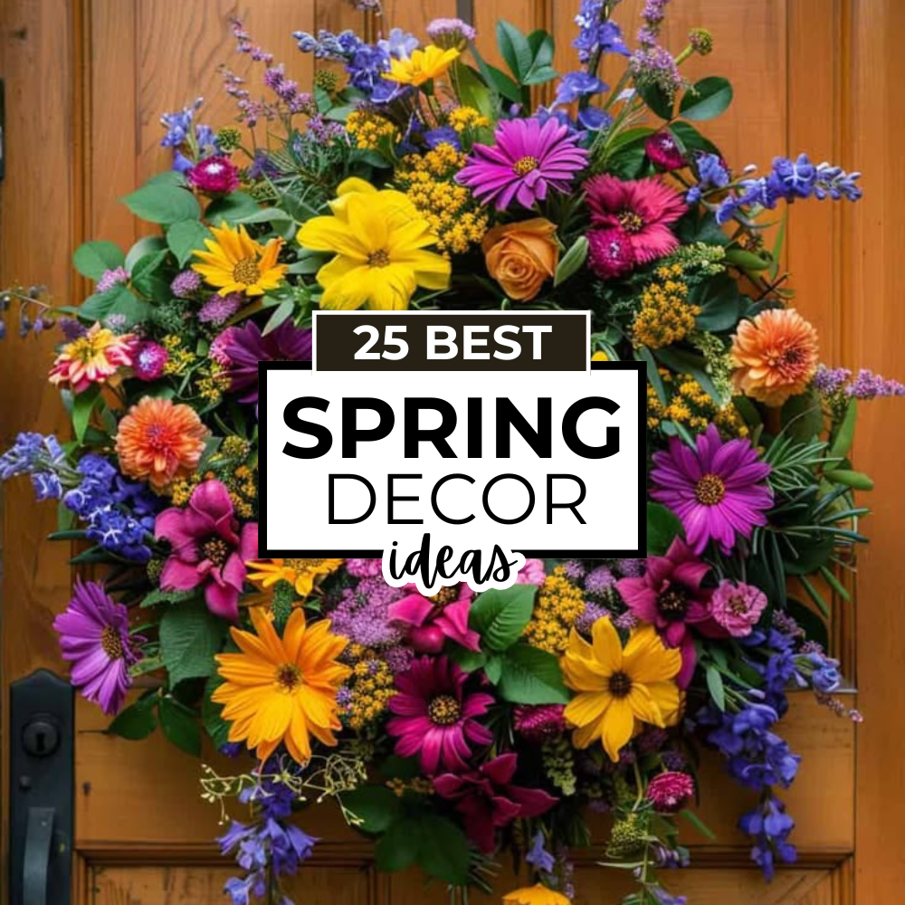 25 Beautiful Spring Decor Ideas to Refresh Your Home