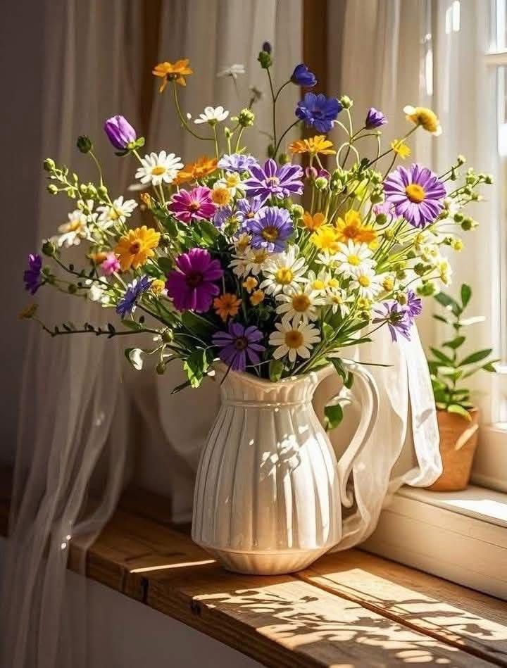 Spring Flower Vase