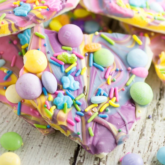 White Chocolate Easter Bark