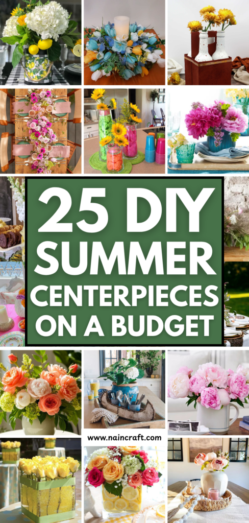 25 Best DIY Summer Centerpiece Ideas For A Fresh Seasonal Look (2)