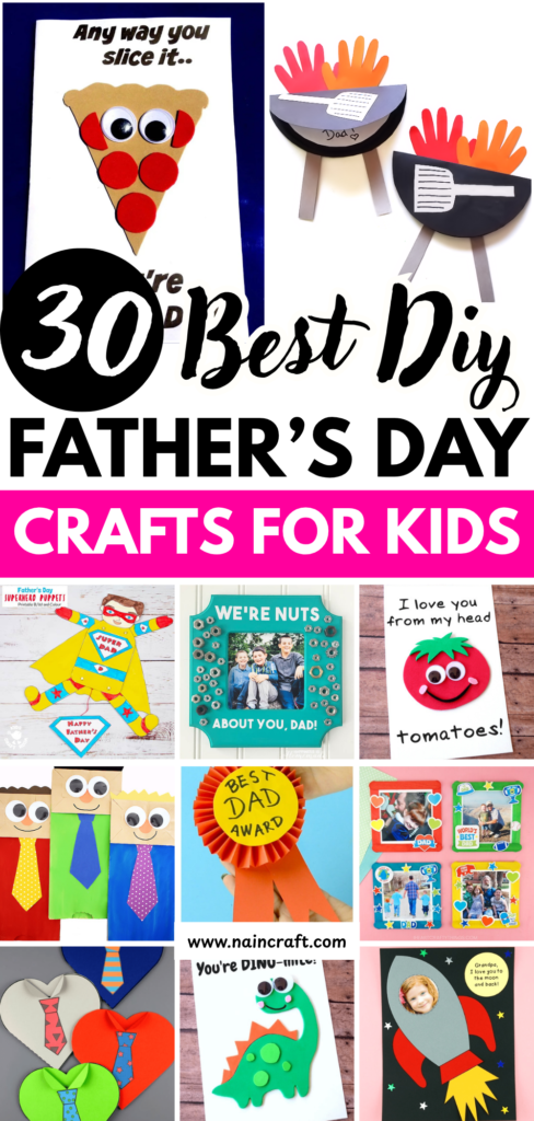 30 Best DIY Father's Day Crafts For Kids (1)