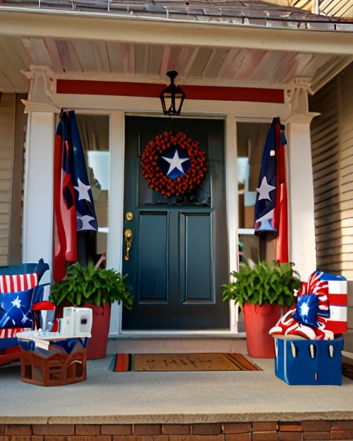 4th of July porch