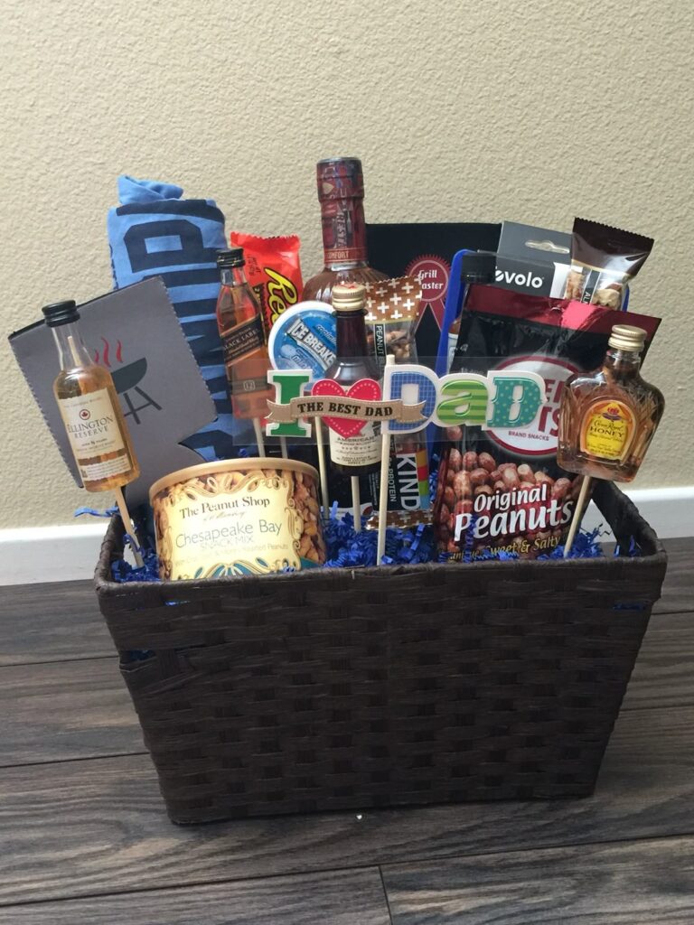 All-In Treat & Drinks Hamper Basket
