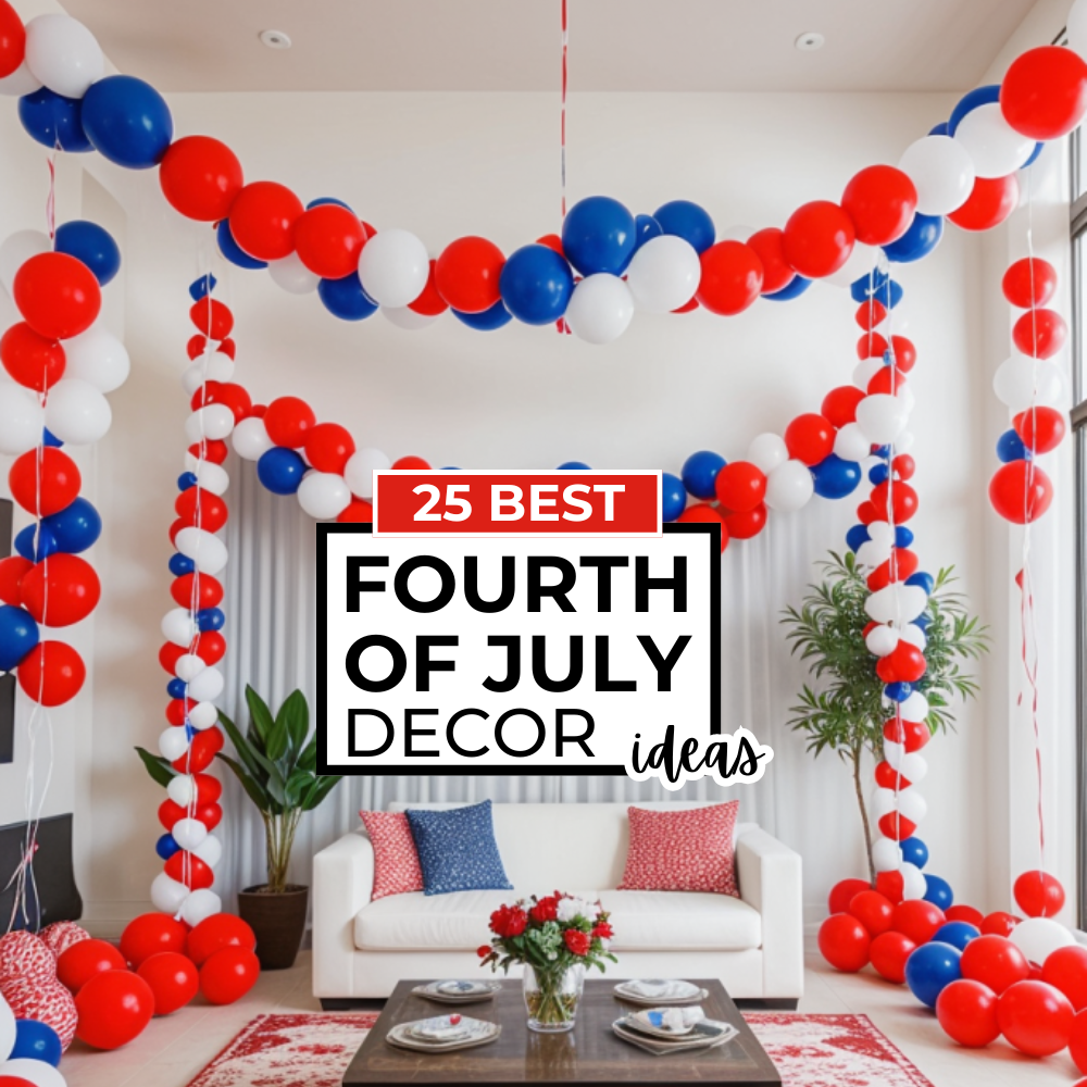 25 Best Patriotic 4th Of July Decor Ideas To Enjoy Independence Day