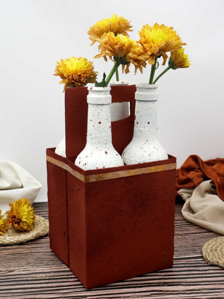 Beer Bottle Centerpiece