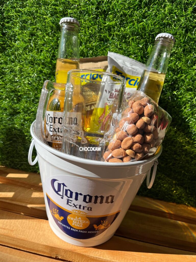 Beer Bucket Father's Day Gift Idea