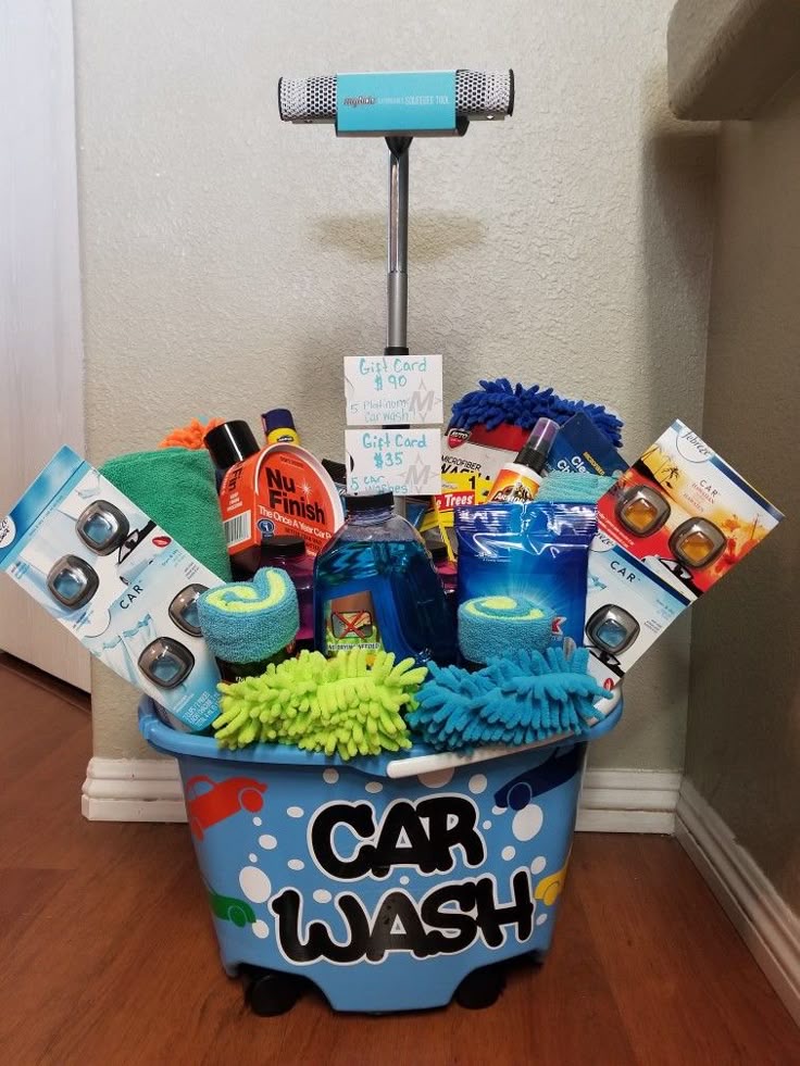 CAR WASH BASKET Idea