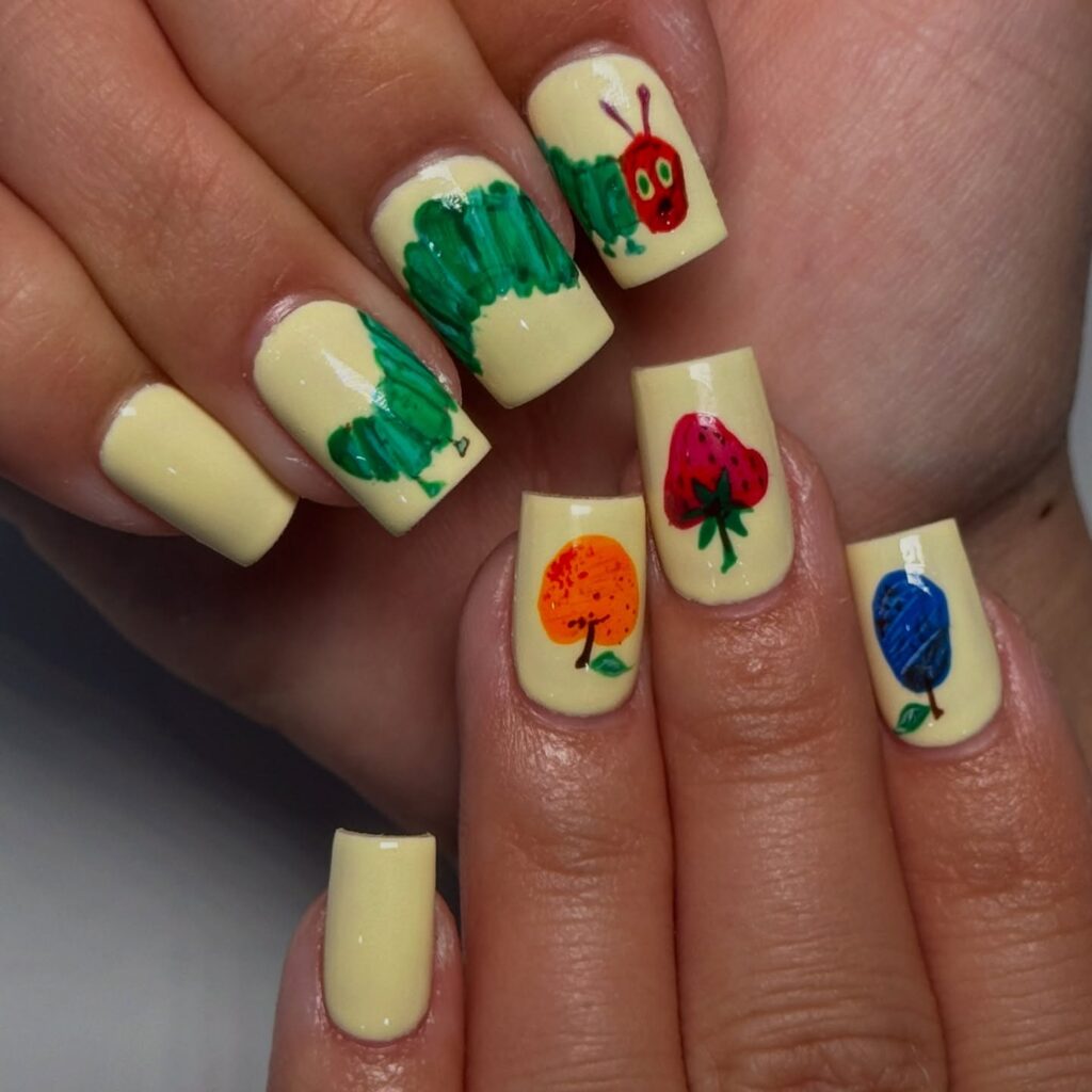 Cute Fruit Nail Art