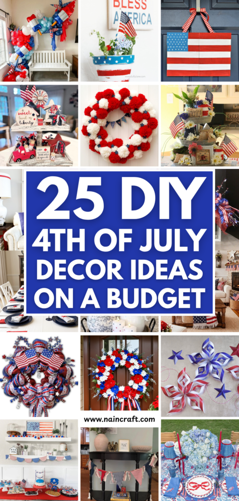 25 Best Patriotic 4th Of July Decor Ideas To Enjoy Independence Day