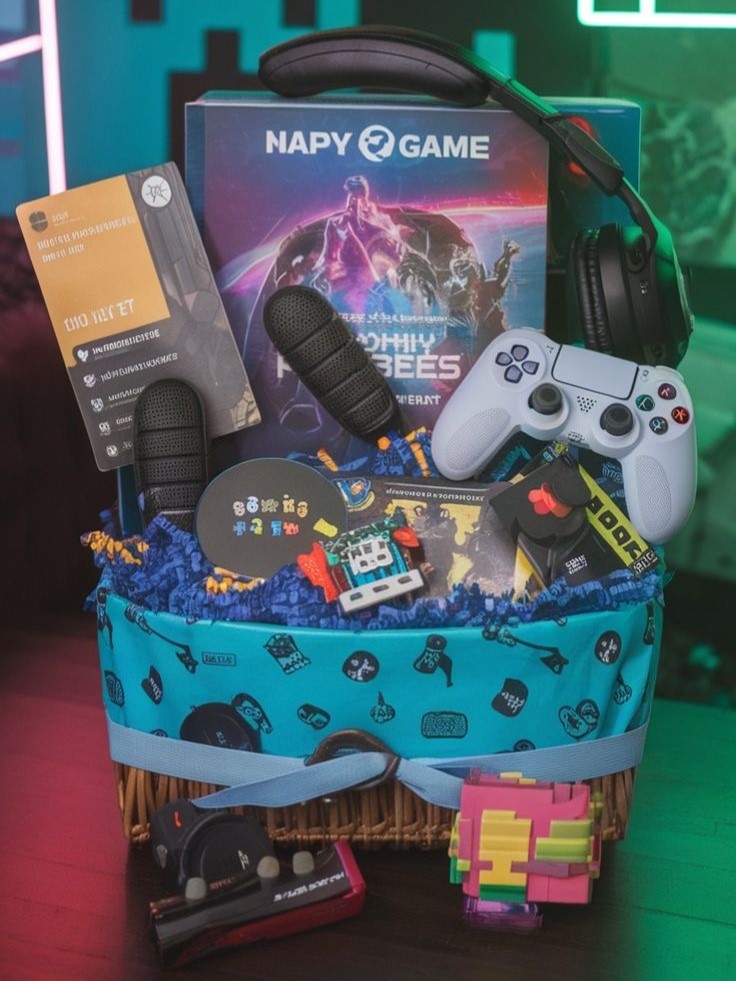 GAMING GIFT BASKET Idea