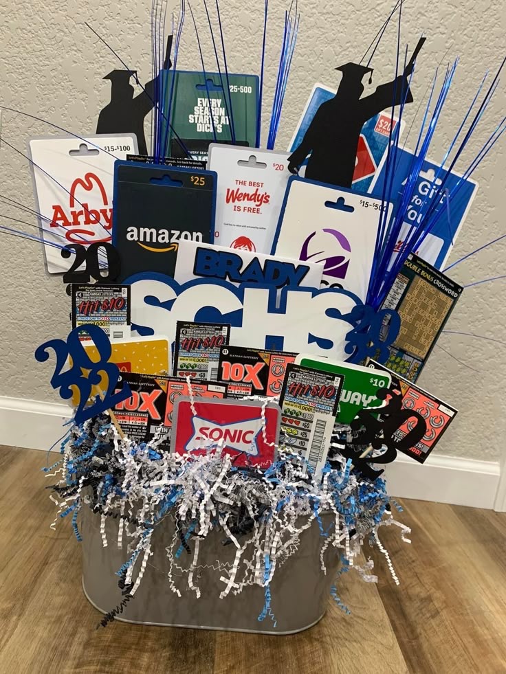 GIFT CARD BASKET For Father's Day