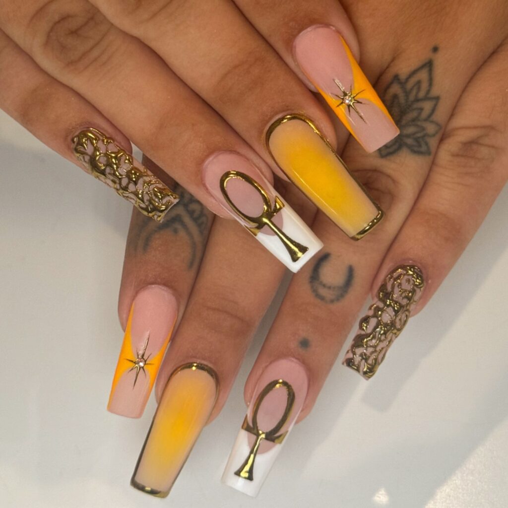 Gold and Yellow Elegant Design