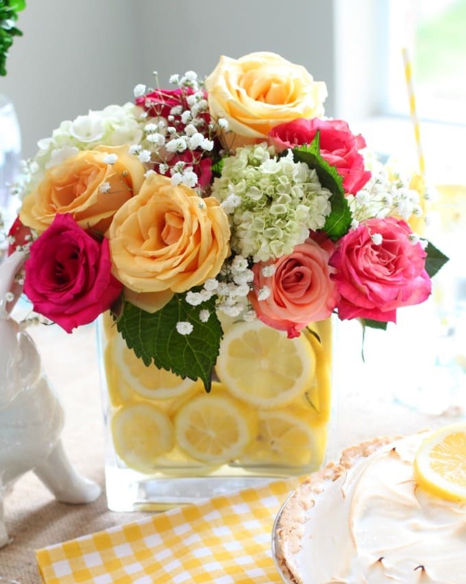 Yellow And Pink Flowers