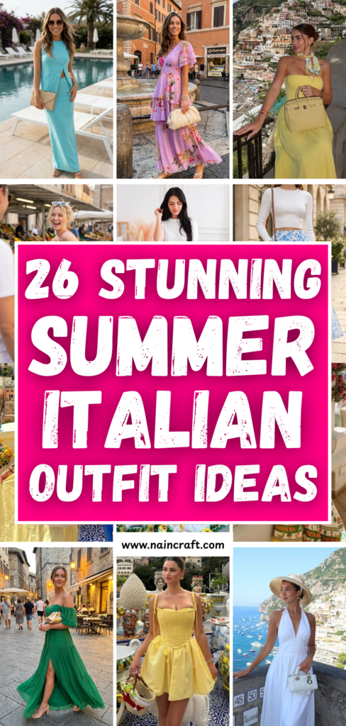 26 Classy Italy Summer Vacation Outfits You Will Love (3)
