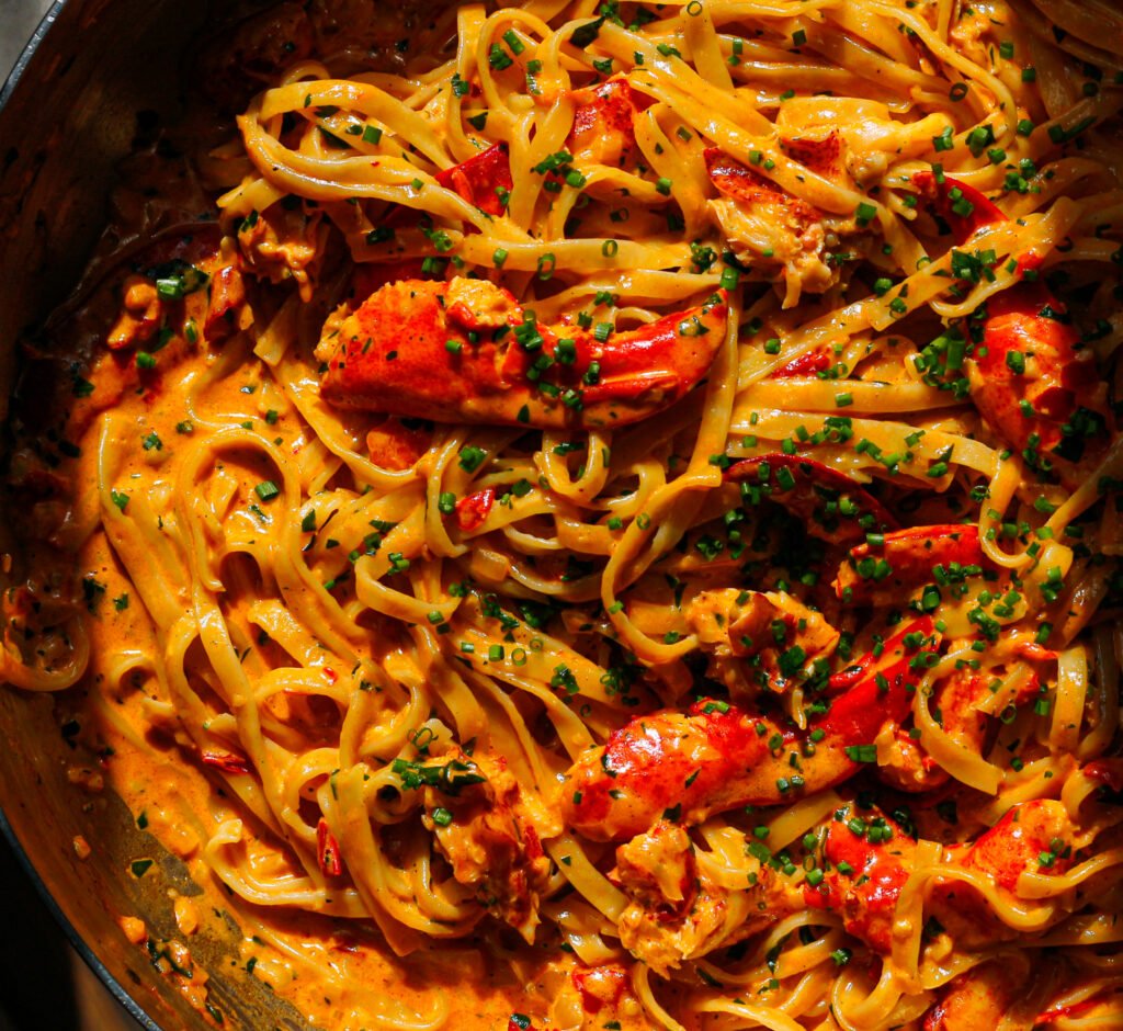 Lobster Pasta with Chili and Lemon